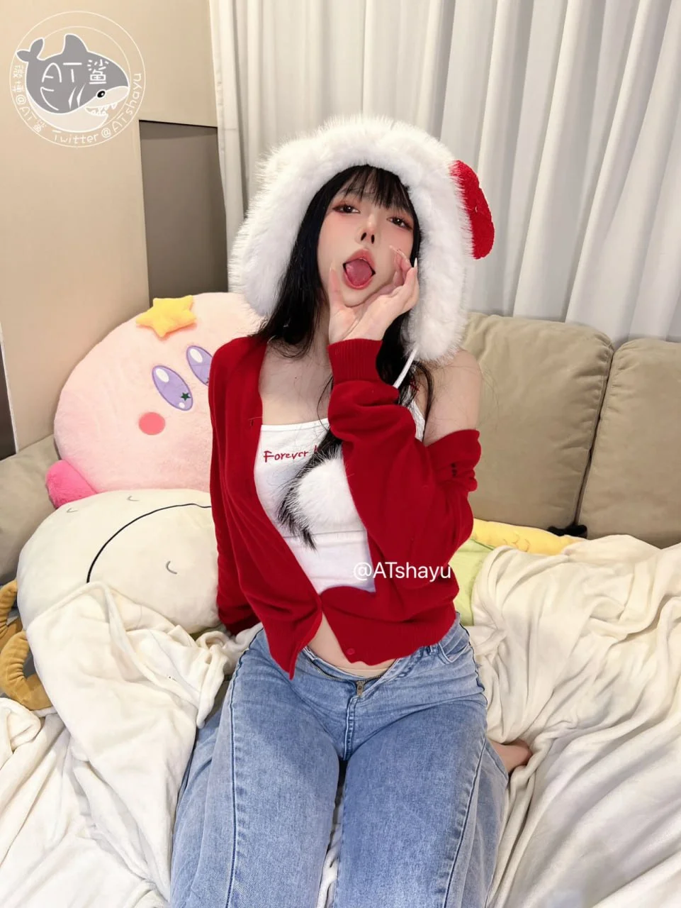 AT鲨 - 圣诞女友 [98P,2V-34MB] tg@simisebaisi 【丝足阁】074.webp